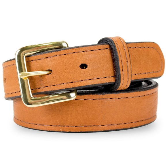Genuine American Bison Dress Belt - 1.25